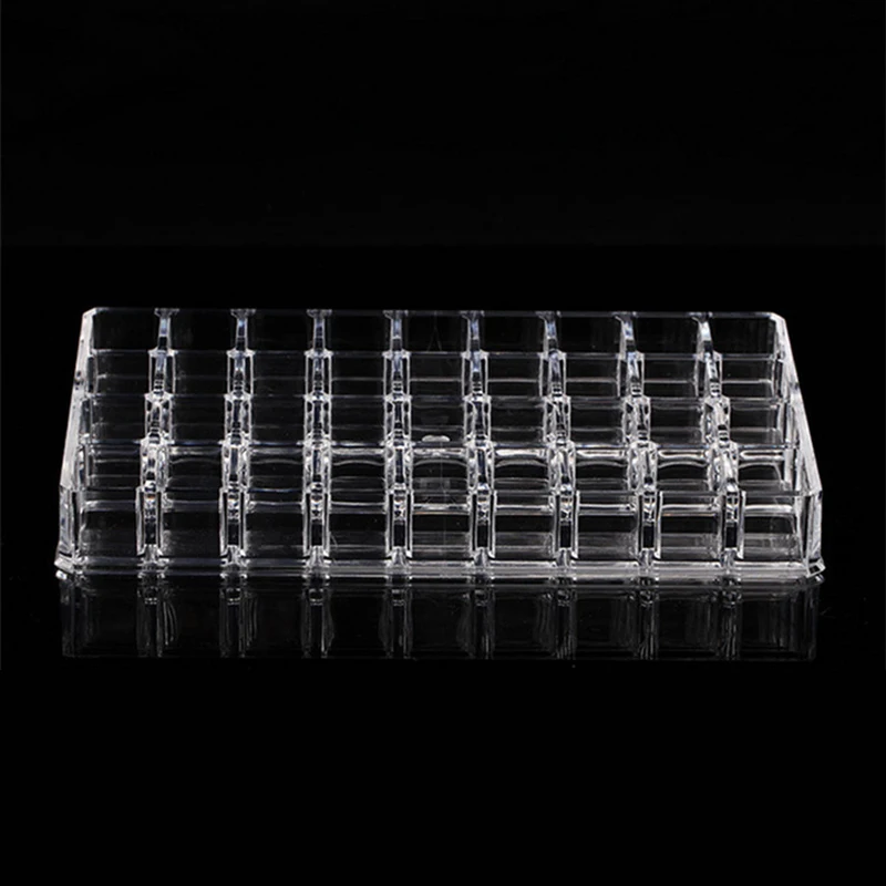 36 сетки акриловые Макияж Организатор хранения Box Дело Косметическая ювелирные