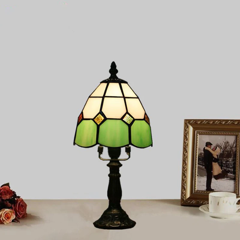 Tiffanylamp классический E14 многоцветный Тиффани-стиль спальня гостиная церковная