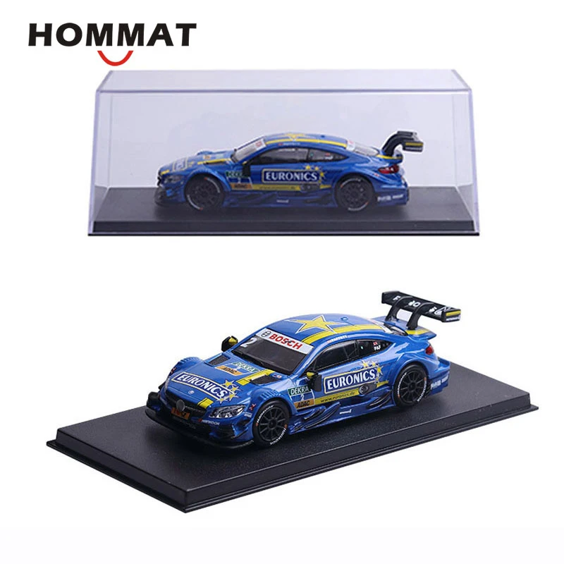 Модель гоночного автомобиля HOMMAT AMG C63 DTM модель 1/43 года литой автомобиль из сплава