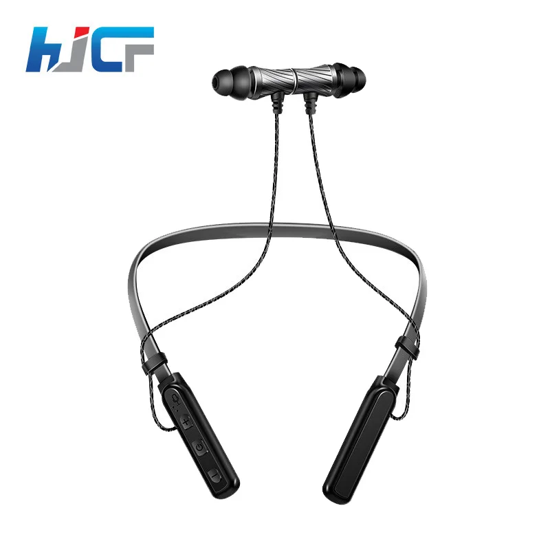 HJCF Bluetooth наушники стерео Спорт Беспроводной с шейным гарнитуры Auriculares для