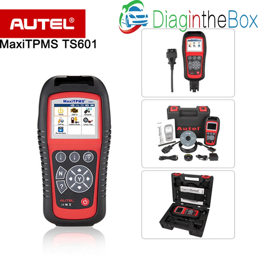 2018 Autel MaxiTPMS TS601 TPMS инструмент диагностики и обслуживания с программированием ECU |
