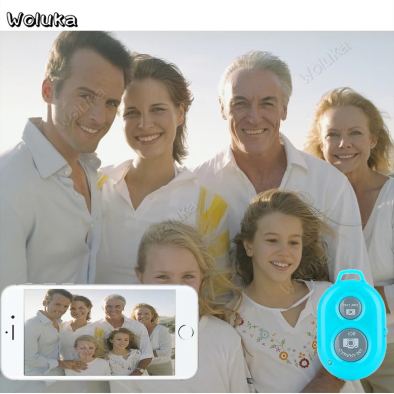 Мобильный телефон Автоспуск Bluetooth пульт дистанционного управления Беспроводная