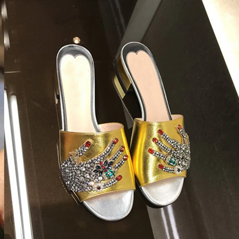 Красивые блестящие ручки в форме ладони свадебные аксессуары для свадебной