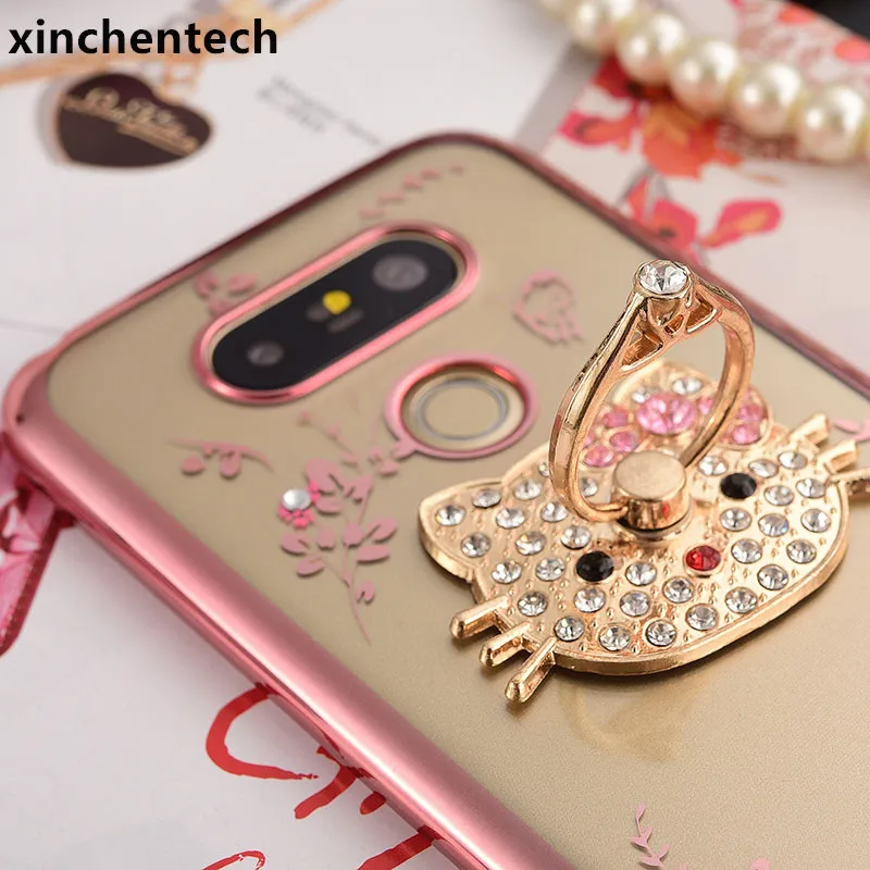 Xinchentech для LG G5/G5 SE/G5 lite случае Роскошные Покрытие позолоченная ТПУ Силиконовые