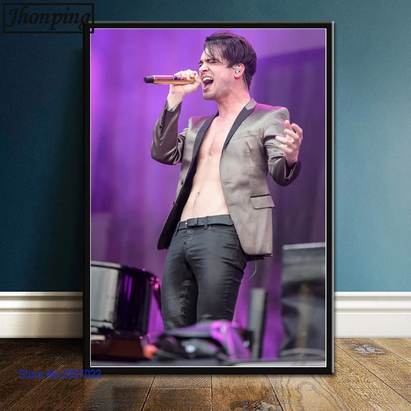 Brendon урие Panic! at the Disco Горячая музыкальный Звездный Плакаты и печать Картина