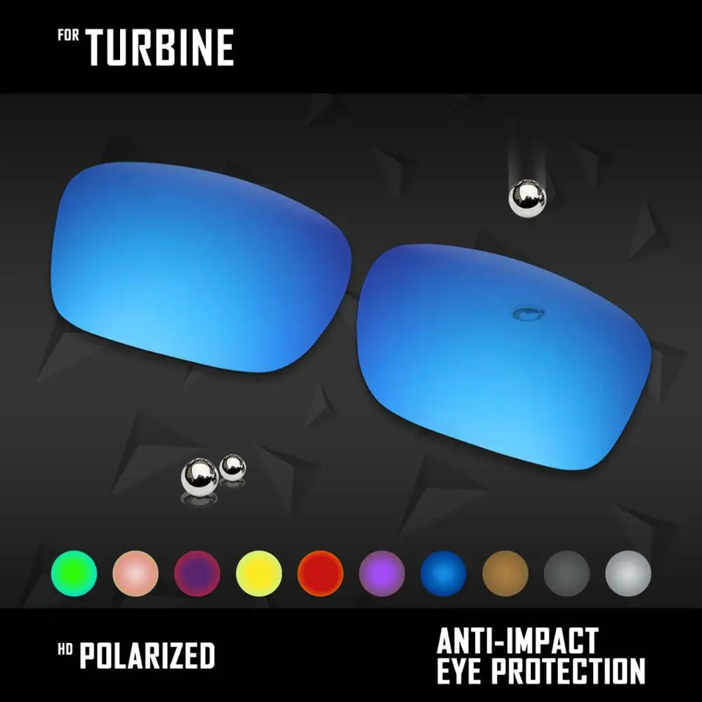 Sostituzione Lenti Oowlit Per Occhiali Da Sole Oakley Turbine Polarizzati-Multi Colori