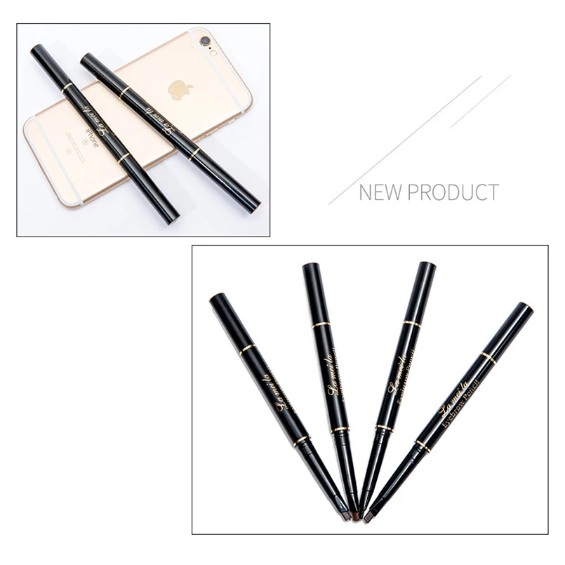 Lameila Brand Automatic Eyebrow Pencil with Brush Long Lasting Tint Natural 5 Colors Eye Brow Tattoo Waterproof Cosmetic | Красота и