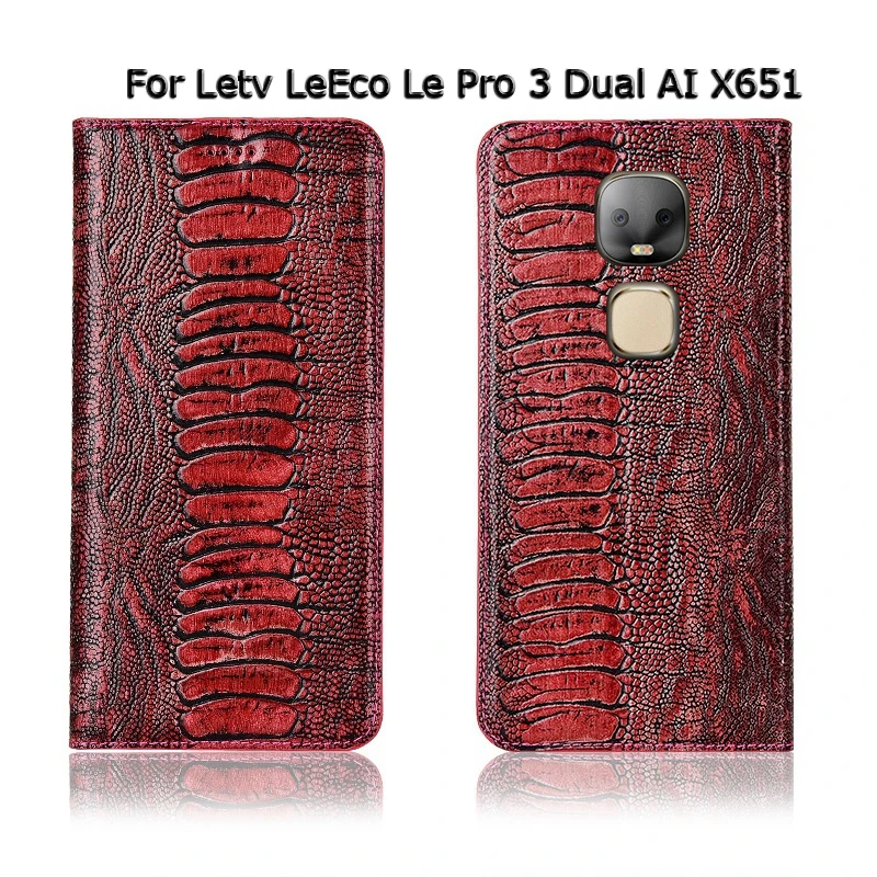 Верх из натуральной коровьей кожи Магнитный чехол для Letv LeEco cool Pro3 Pro 3 Dual AI X651 X720