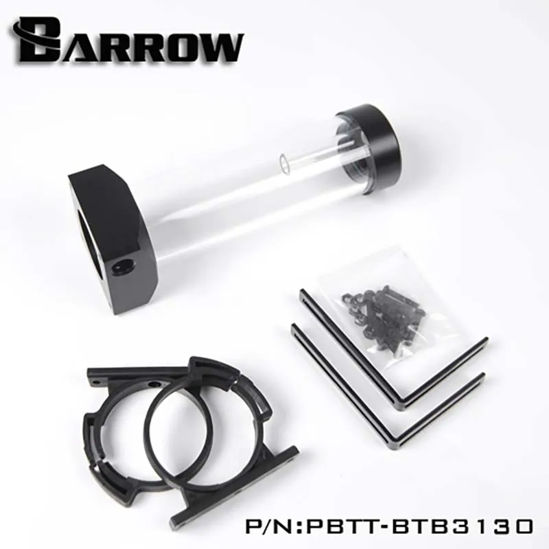 Barrow PBTT BTB PC резервуар для водяного охлаждения DDC насоса с черной крышкой