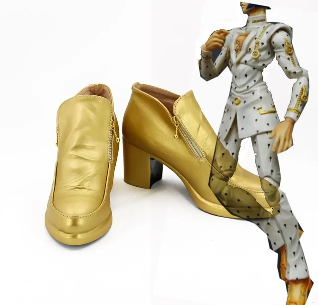 Обувь JOJO невероятные приключения Джоджо обувь для косплея Бруно букшиатти