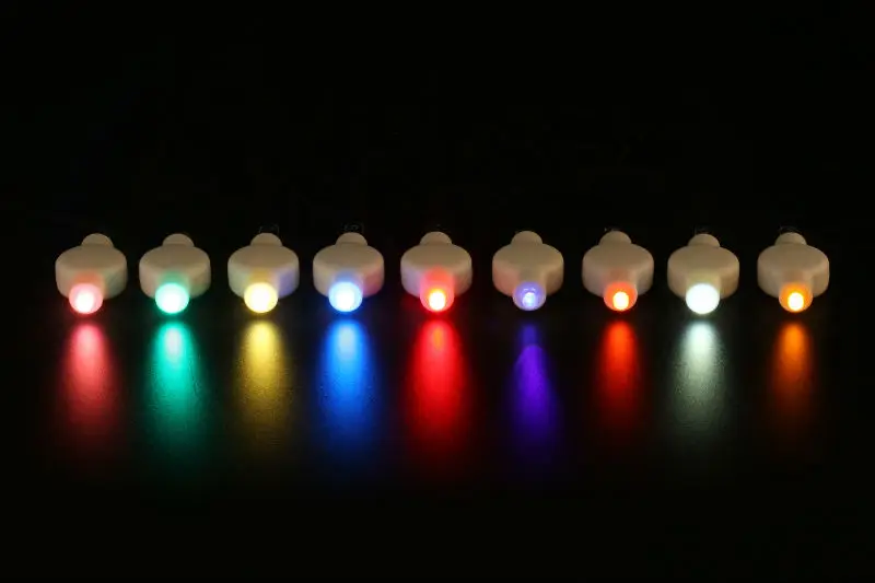 구매 슈퍼 브라이트 LED 매달려 FLORALYTE 11 색 배터리 종이 랜턴 조명 웨딩 파티 장식 조명, 공장 Dict Deal 개/묶음