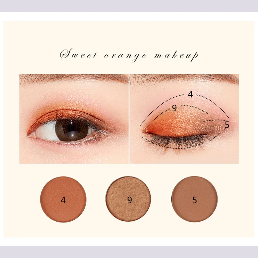 12 Color Eyeshadow Palette Matte Earth Color Long Lasting Eye Shadow Powder Makeup Palette Waterproof Cosmetics