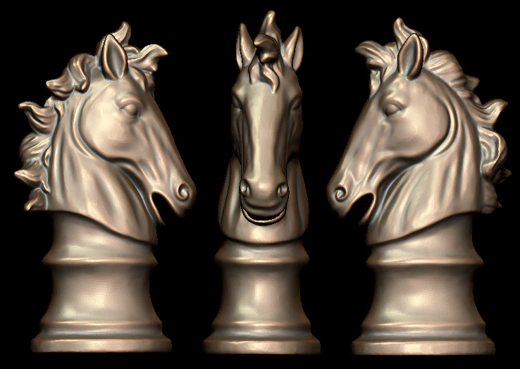 

Horse head 3D file in STL format relief for cnc router carving artcam