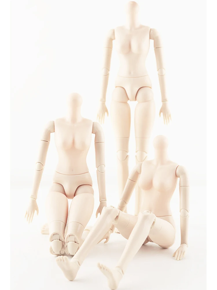 Новые 14/18/22 дюймов подвижная шарнирная BJD куклы средства ухода за кожей DIY 1/4 1/3 обнаженные женские bjd тела игрушки куклы для девочек, подарок