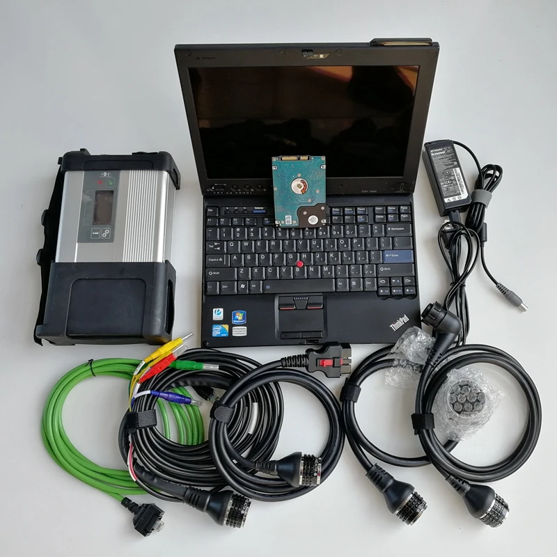 Звезда Диагностика C5 SD для автомобилей и грузовиков + HDD 320 ГБ X201t Подержанный