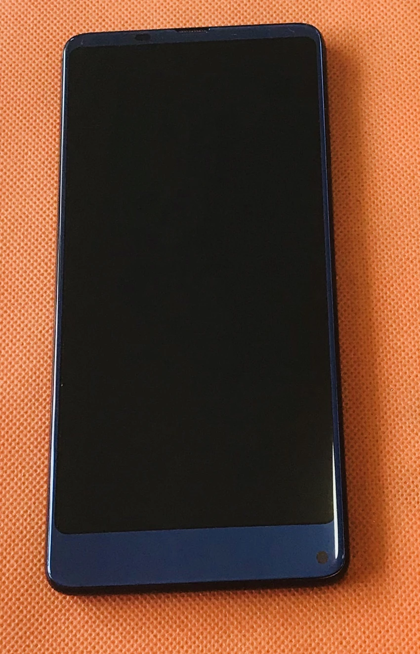 Б/у ЖК-дисплей+ дигитайзер сенсорный экран+ рамка для VKworld S8 MTK6750T Восьмиядерный