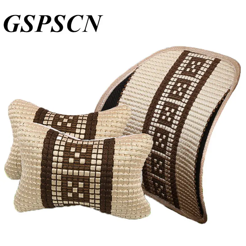 Новая весенняя Автомобильная подушка автомобильные чехлы на спинку сиденья для