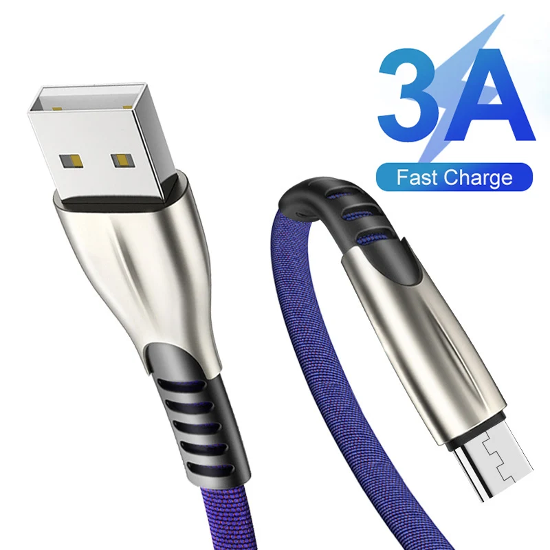 3A Cable Blue 18 Вт USB quick charge QC3.0 зарядное устройство для iphone, кабель для мобильного телефона, быстрая зарядка 5V3A UE US Plug для samsung, настенное зарядное устройство переменного тока - Тип штекера: 3A Cable Blue