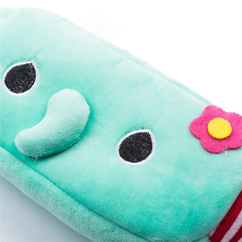 

Cute Cartoon Animal Pencil Case Soft Plush Cosmetic Bag Zipper Makeup Pouch Women Cosmetic Cases