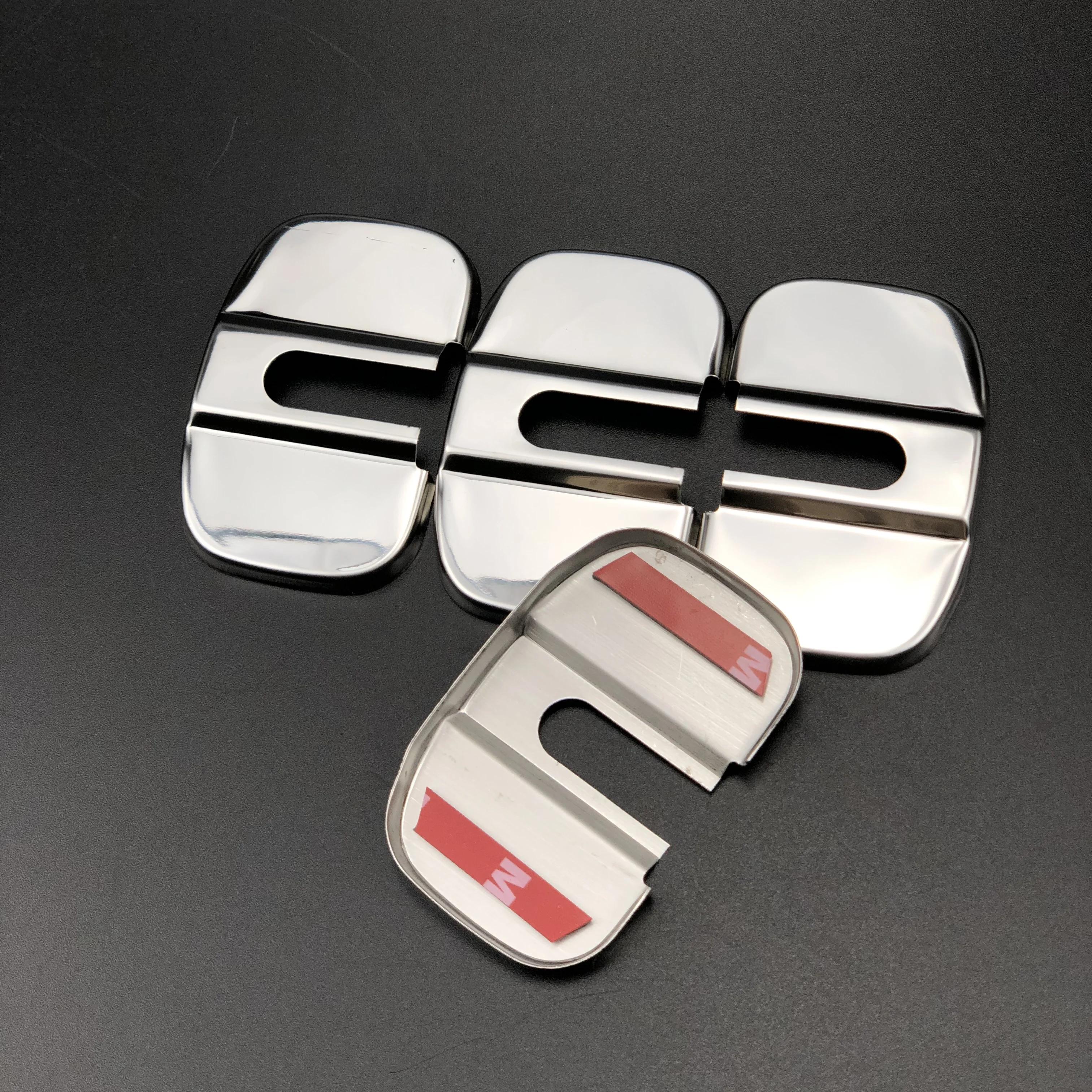 4 шт./лот Стайлинг автомобиля дверной замок водонепроницаемый защитный чехол для