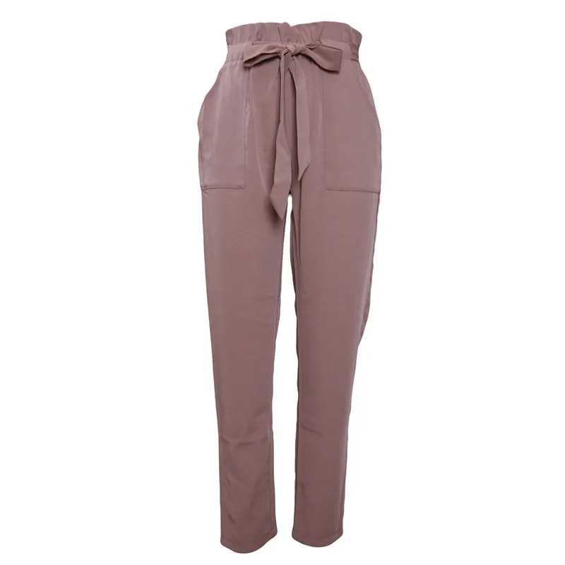 

Drawstring Women Yoga Pants Sport Pencil Pants Trousers For Women Female Sportswear Fitness Long Running Yoga Pants