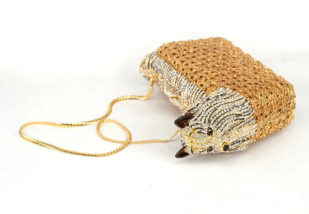 Классическая дизайнерская Роскошная вечерняя сумка с кристаллами Женский