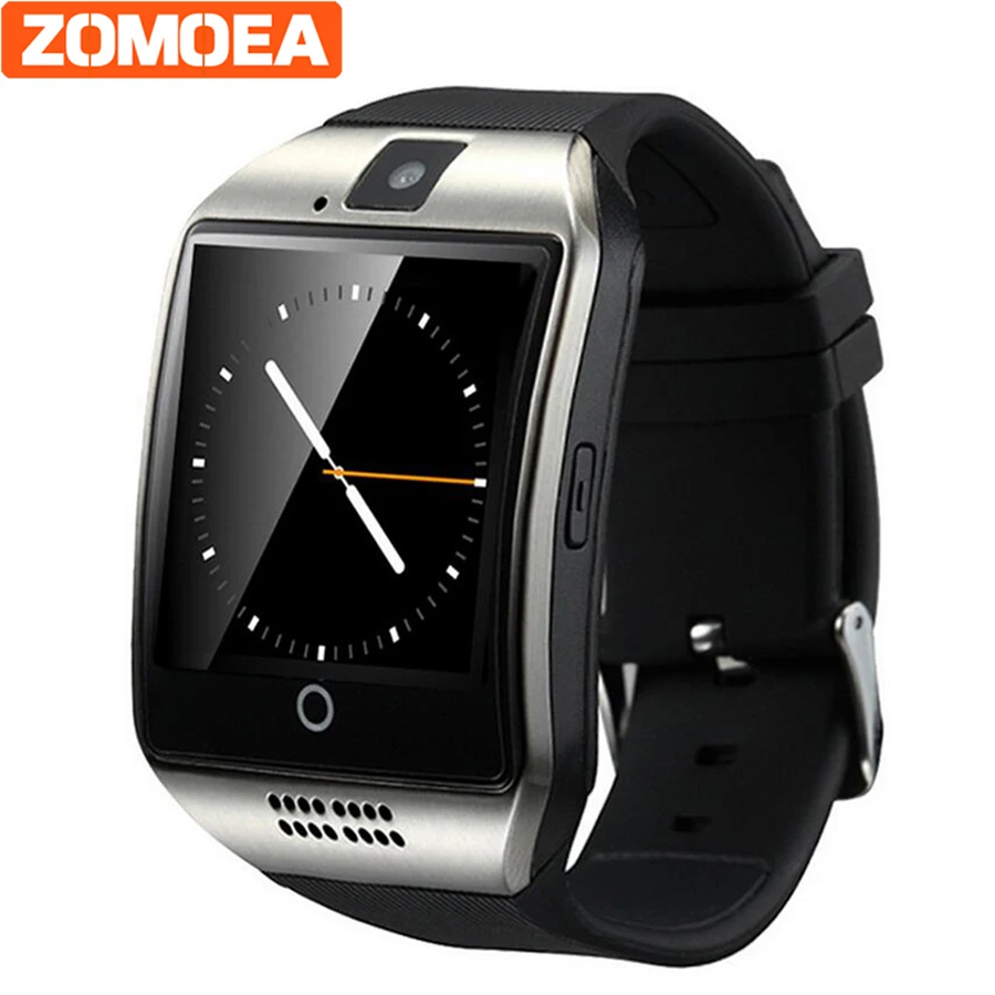 Q18 Bluetooth Smart Watch для Android Phone Support SIM карты мужчины женщины Reloj inteligente спортивные