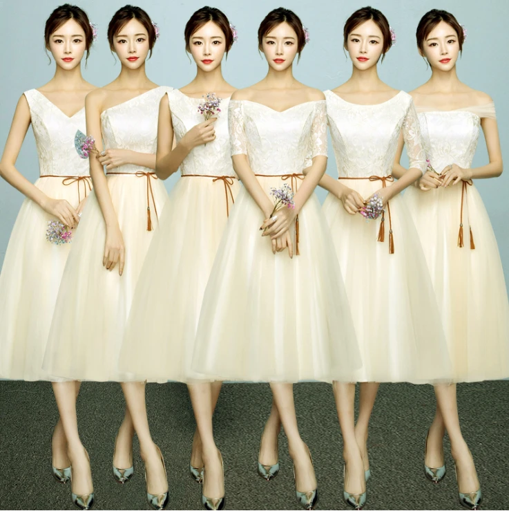 Скромные девушки с плеча лодка шеи свадебные невесты чай длина формальные