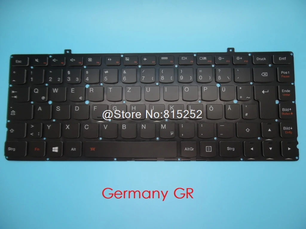 Клавиатура для ноутбука Lenovo Yoga 2 pro 13 Германия GR Португалия PO PT Бельгия BE Spain SP с