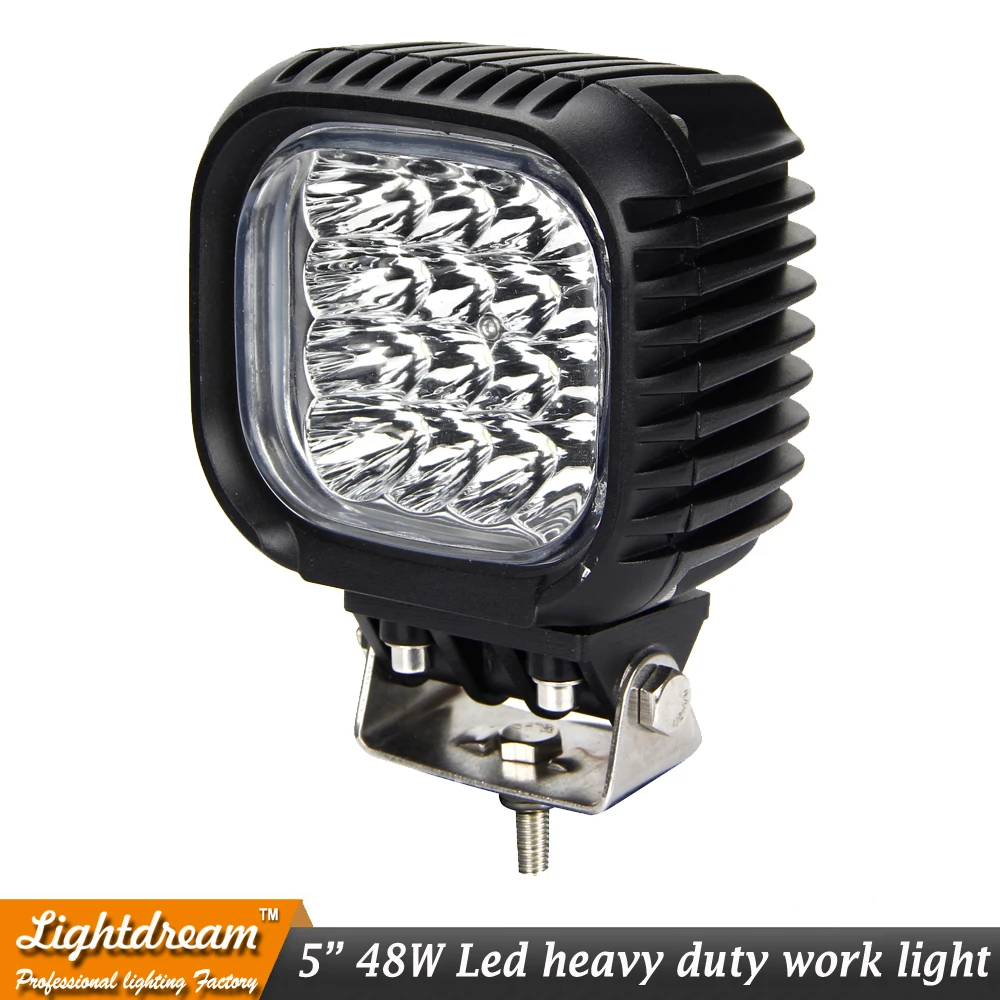 Светодиодные фонари для 4*4 тюнинг освещения 12 В 24 5 дюймов 48 Вт грузовик Wrangler