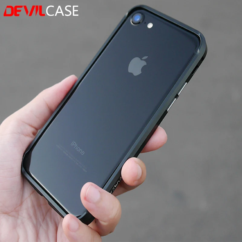 DEVILCASE тип один бампер для iPhone 7 7 плюс мода Алюминиевый сплав металлический каркас для iPhone7 7
