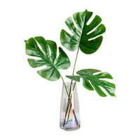 european style ins tortoise leaf fake leaves green simulation large leaves creative decoration inserted vase plastic plants