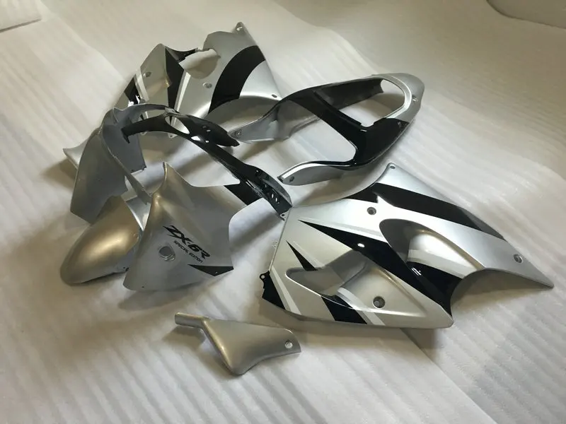 Набор обтекателей для литья под давлением Kawasaki Ninja ZX6R 00 01 02 ZX 6R 2000 2001 2002 ABS