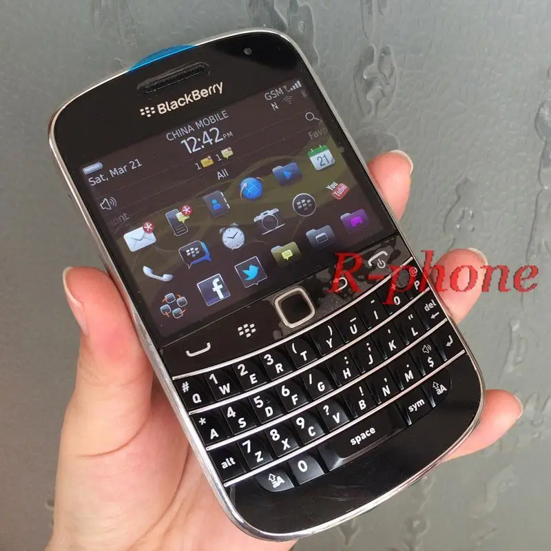 BlackBerry Bold Touch 9900 разблокированный мобильный телефон BlackBerry 9900 5 Мп 3G WIFI Bluetooth отремонтированный смартфон