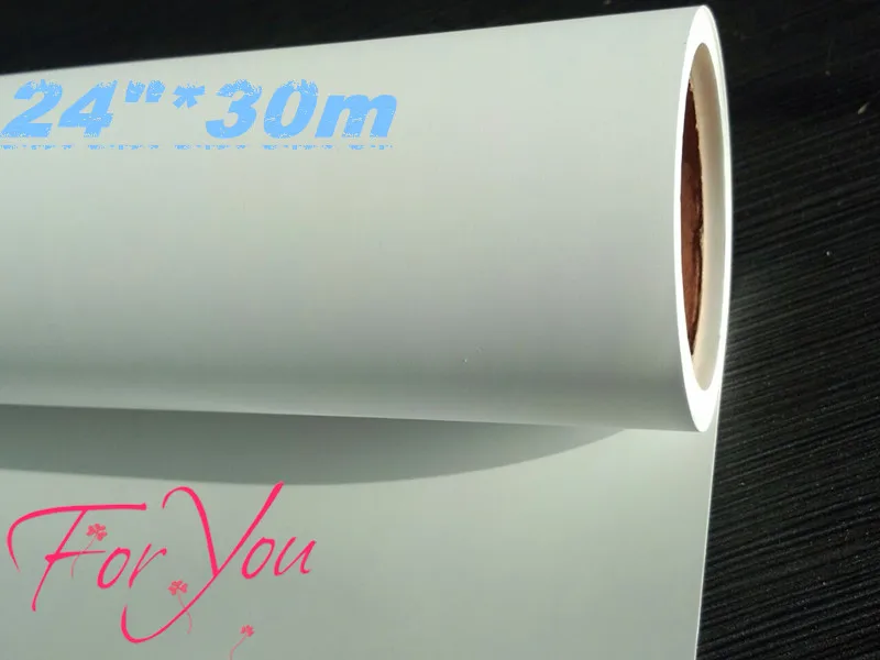 Водонепроницаемый шелковистый атласный Печатный холст 120 г/м2 24*30 м рулон для