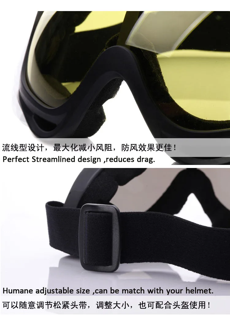 Мотоциклетные очки Oculos Велоспорт MX внедорожный шлем лыжный спорт Gafas для