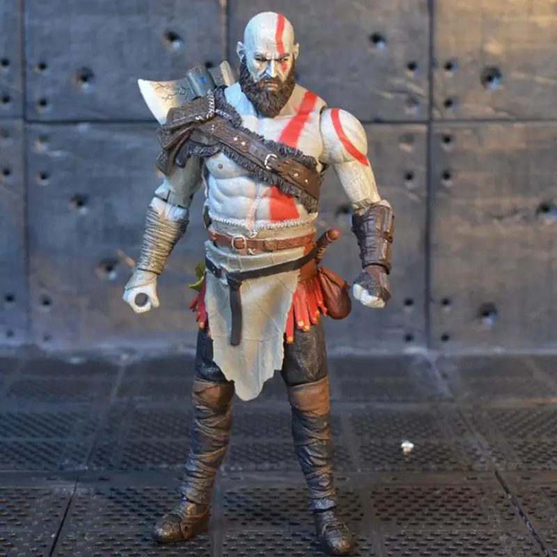 Экшн фигурка из ПВХ Kratos God Of War NECA Коллекционная модель игрушка для мальчиков