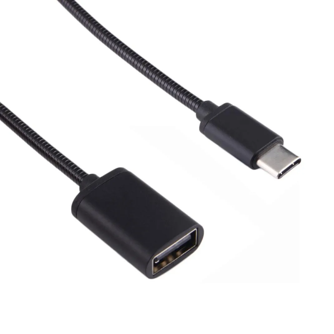 Кабели для передачи данных, металлический USB C, 3,1 type C, штекер, USB, OTG, Кабель-адаптер для синхронизации данных, удлинитель Usb, Alargador, Usb