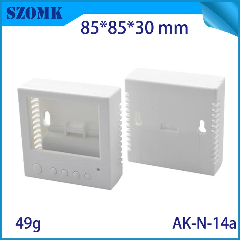 Пластиковый корпус szomk для электроники 4 шт. 85*85*30 мм 2 держателя аккумулятора AA