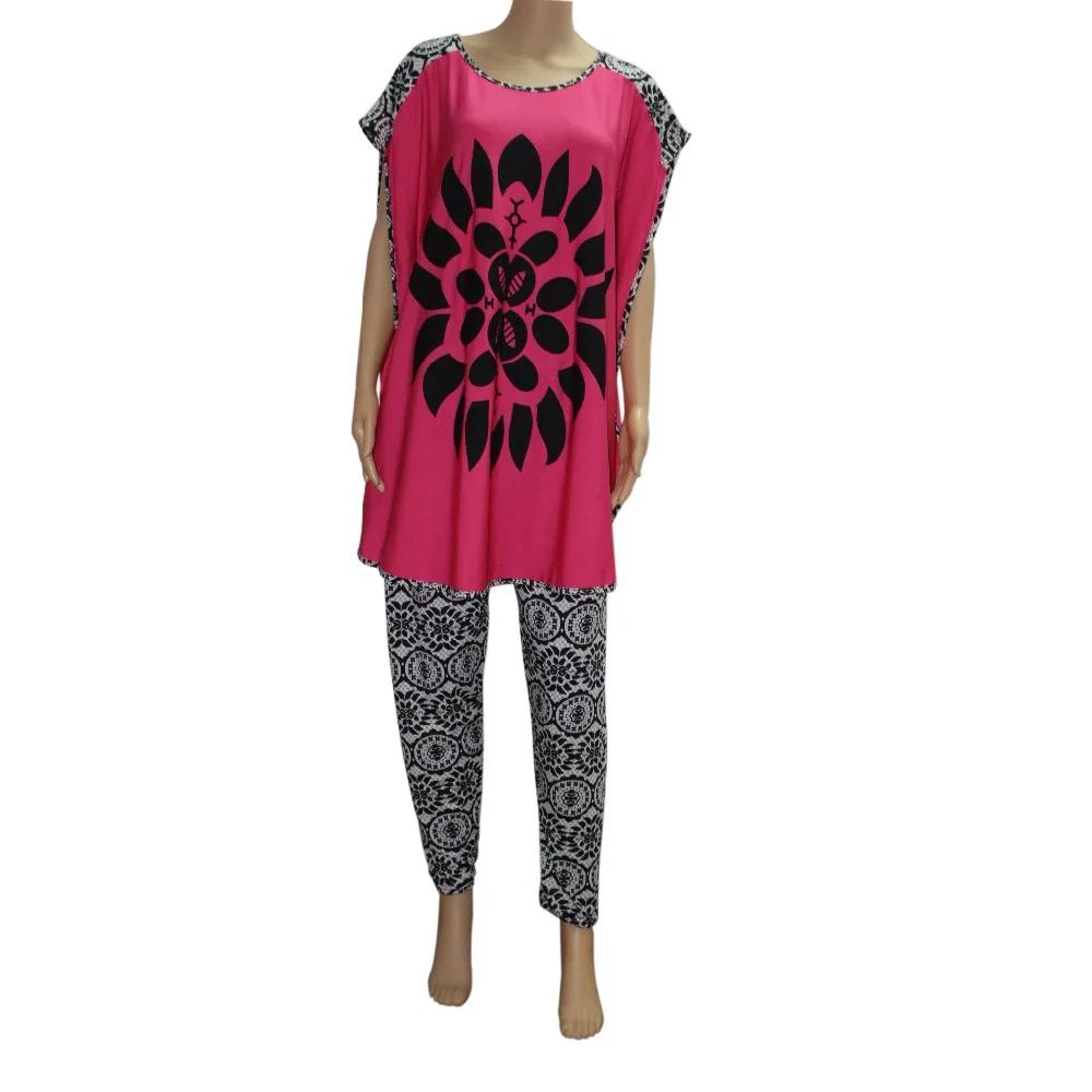 Модный женский комплект базин богатый винтажный из двух предметов африканская