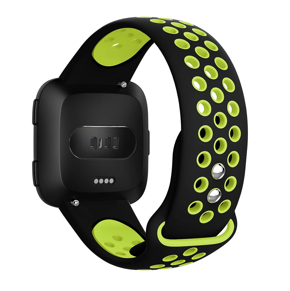 Мягкие силиконовые сменные спортивные часы-браслет ремешок для Fitbit Versa браслет наручные часы красочная тесьма новое поступление