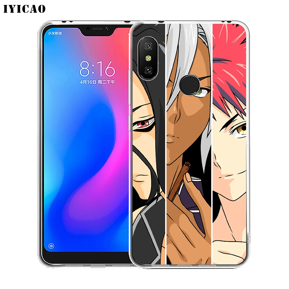 IYICAO кулинарные поединки сомы Мягкий силиконовый чехол для телефона для Xiaomi Redmi 4A 5A 6A Примечание iPhone 7 6 Plus 5 iPad Pro Plus Redmi 4X 5A премьер-Чехол
