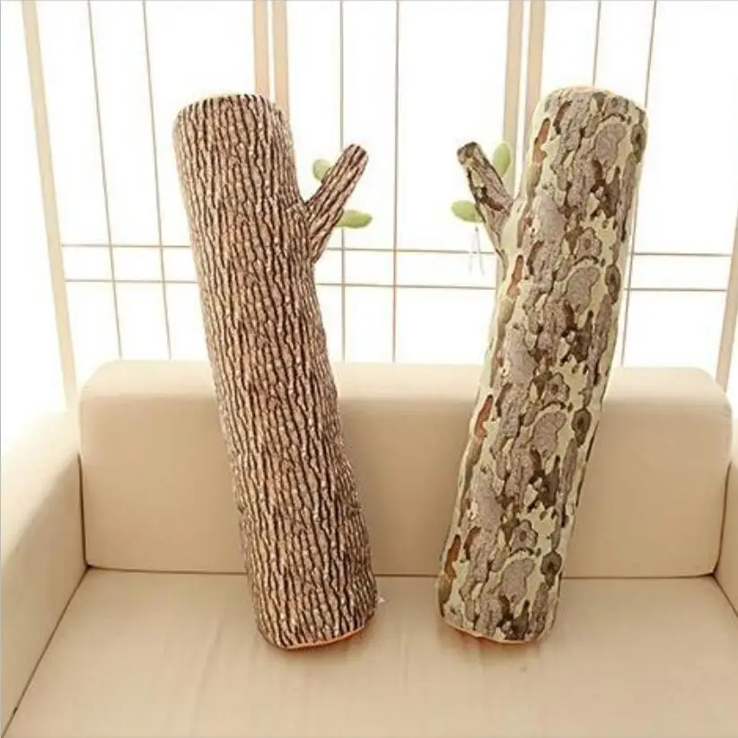 Деревянная разделочная Подушка имитация дерева пень плюшевые игрушки подушка в