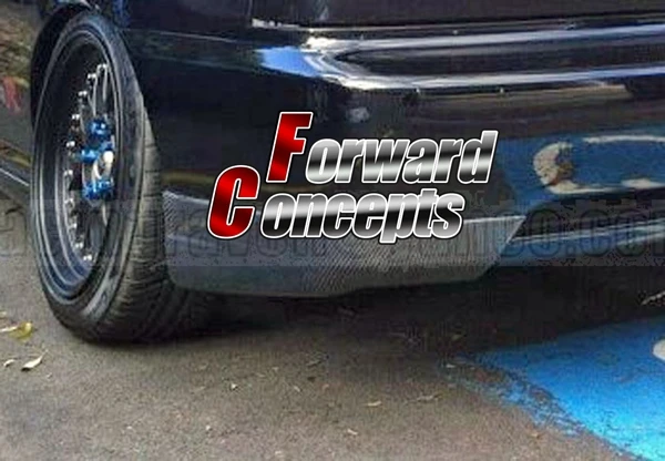 Для углеродного волокна 1998-2001 INTEGRA DC2 TYPE-R задние фартуки для губ валентности