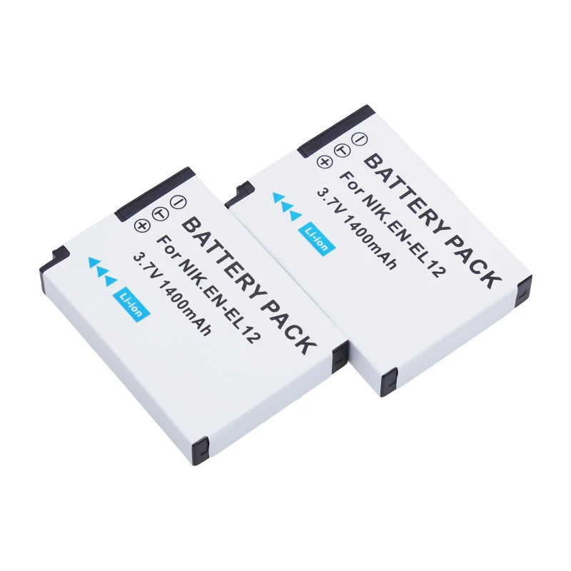 2 шт. зарядное устройство USB с ЖК дисплеем и аккумулятором для Nikon COOLPIX S9100 S9200 S9050 P300