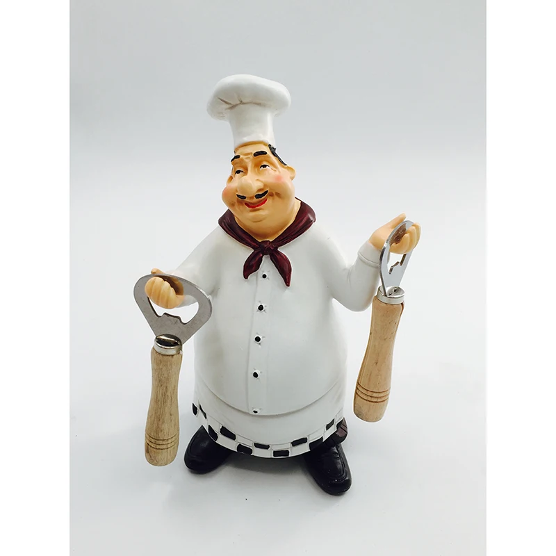Useber Европейский стиль ретро креативный шеф-повар маленькая модель ресторанный