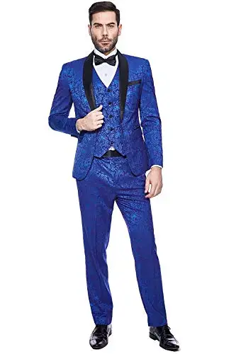 Мужская шаль лацкане 3 шт. костюм Slim Fit одна кнопка платье костюм смокинг куртка брюки+ жилет мужские свадебные костюмы костюм Homme