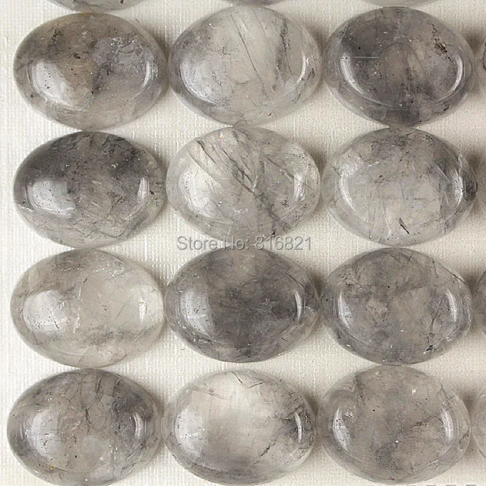 Облачный хрустальный купол Овальный Кабошон из натурального камня кабошон с