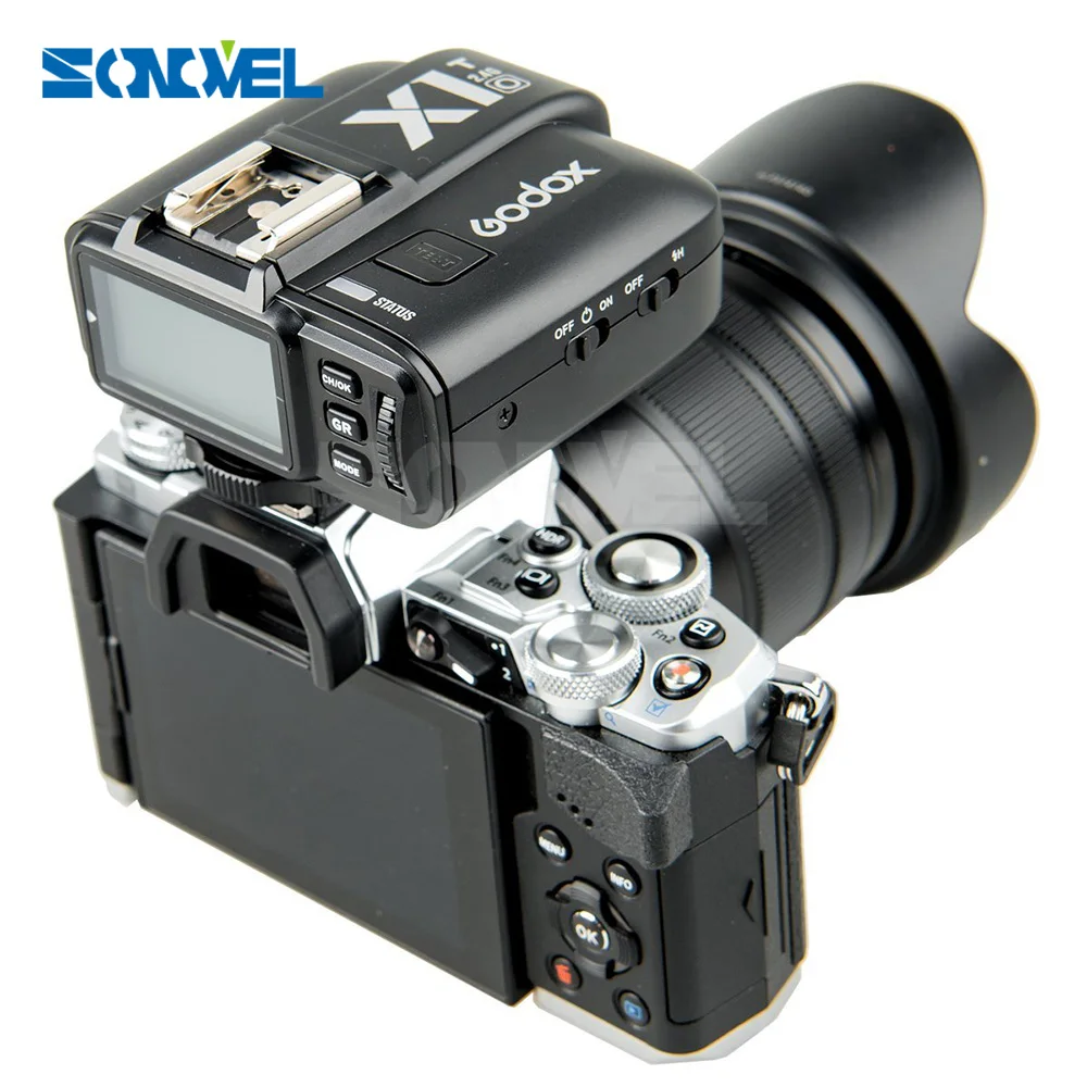 Godox X1T O TTL 2 4G беспроводной триггер для Olympus Panasonic + 3x XTR 16S флэш приемник