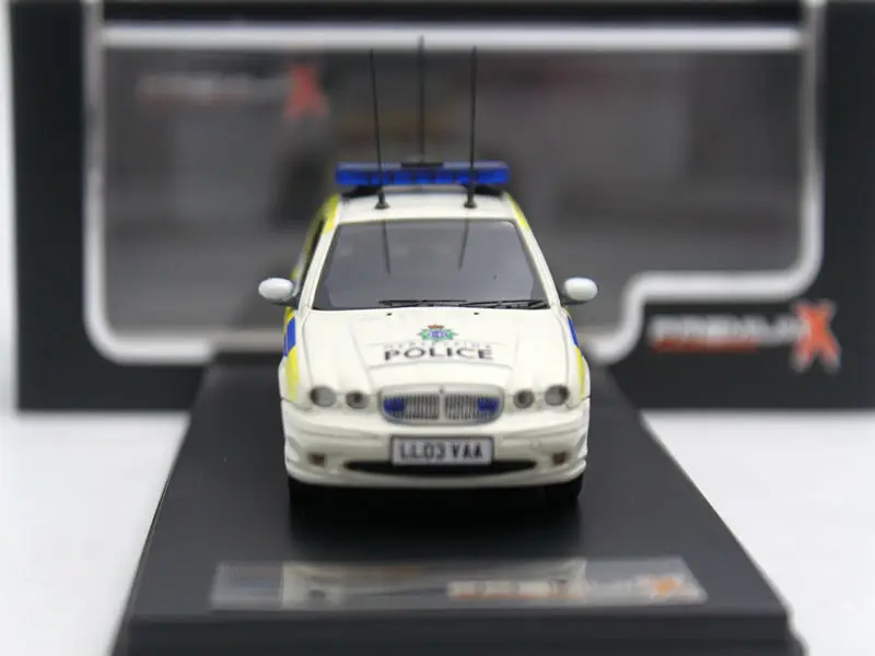 1:43 Премиум X для Ja ~ ar X-Type Merseyside Police 2004 белый PR0343 Ограниченная серия Коллекция